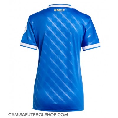 Camisa de time de futebol Real Madrid Replicas 3º Equipamento Feminina 2025-26 Manga Curta Camisa de time de futebol Real Madrid Replicas 3º Equipamento Feminina 2025-26 Manga Curta